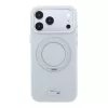 Lacoste PVC Petit Pique Semi Wrap Ring Stand MagSafe tok, Apple iPhone 18 Pro Max - szürke