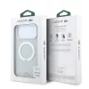 Lacoste PVC Petit Pique Semi Wrap Ring Stand MagSafe tok, Apple iPhone 18 Pro Max - szürke