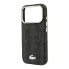 Lacoste PVC Semi Wrap Blend Embossed MagSafe tok, Apple iPhone 18 Pro - barna