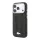 Lacoste PVC Semi Wrap Blend Embossed MagSafe tok, Apple iPhone 18 Pro Max - barna