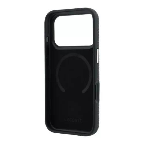 Lacoste PVC Semi Wrap Blend Ring Stand MagSafe tok, Apple iPhone 18 Pro Max - arany