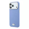 Lacoste Pu Leather Champs Elysees Gold Logo MagSafe tok, Apple iPhone 18 Pro Max - kék