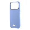 Lacoste Pu Leather Champs Elysees Gold Logo MagSafe tok, Apple iPhone 18 Pro Max - kék