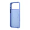 Lacoste Pu Leather Champs Elysees Gold Logo MagSafe tok, Apple iPhone 18 Pro Max - kék