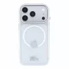 Lacoste IML Frosted Petit Pique Metal Logo MagSafe tok, Apple iPhone 18 Pro Max - Transparent