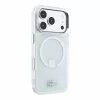 Lacoste IML Frosted Petit Pique Metal Logo MagSafe tok, Apple iPhone 18 Pro Max - Transparent