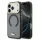 Lacoste IML Shockproof Petit Pique Gold Logo MagSafe tok, Apple iPhone 18 Pro - fekete