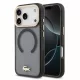 Lacoste IML Shockproof Petit Pique Gold Logo MagSafe tok, Apple iPhone 18 Pro - fekete