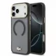 Lacoste IML Shockproof Petit Pique Gold Logo MagSafe tok, Apple iPhone 18 Pro Max - fekete