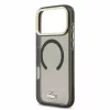 Lacoste IML Shockproof Petit Pique Gold Logo MagSafe tok, Apple iPhone 18 Pro Max - fekete