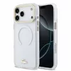 Lacoste IML Shockproof Petit Pique Gold Logo MagSafe tok, Apple iPhone 18 Pro Max - Transparent