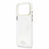 Lacoste IML Shockproof Petit Pique Gold Logo MagSafe tok, Apple iPhone 18 Pro Max - Transparent