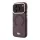 Lacoste Pc/TPU Frosted Finish Gold Logo MagSafe tok, Apple iPhone 18 Pro Max - Burgundy
