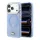 Lacoste IML Shockproof Petit Pique Gold Logo MagSafe tok, Apple iPhone 18 Pro Max - kék