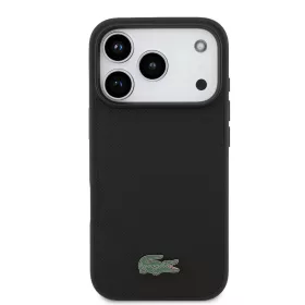   Lacoste Iconic Petit Pique MagSafe tok, Apple iPhone 18 Pro - fekete