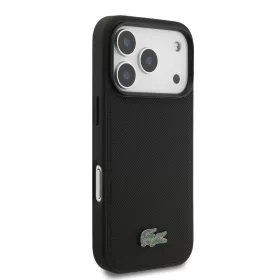   Lacoste Iconic Petit Pique MagSafe tok, Apple iPhone 18 Pro - fekete