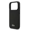 Lacoste Iconic Petit Pique MagSafe tok, Apple iPhone 18 Pro - fekete