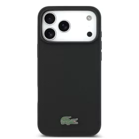   Lacoste Iconic Petit Pique MagSafe tok, Apple iPhone 18 Pro Max - fekete
