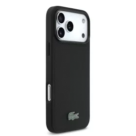   Lacoste Iconic Petit Pique MagSafe tok, Apple iPhone 18 Pro Max - fekete
