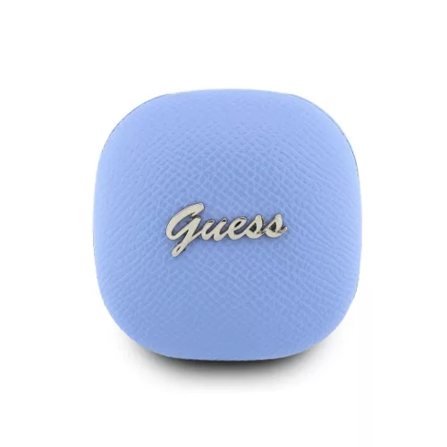 Guess PU Grained Script Metal Logo ENC vezeték nélküli fülhallgató – kék