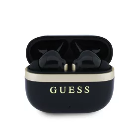   Guess Gold Line Glossy Finish vezeték nélküli fülhallgató – fekete