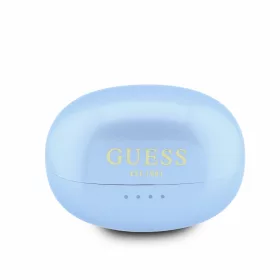   Guess Metallic Finish Classic Logo OWS vezeték nélküli fülhallgató – kék