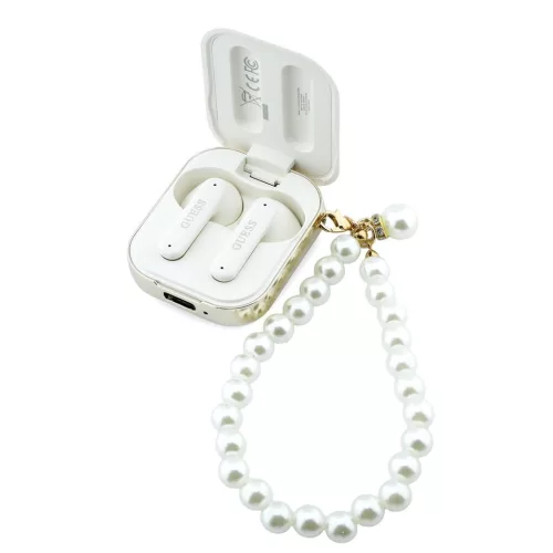 Guess Pearl Strap vezeték nélküli fülhallgató – fehér