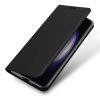 Samsung Galaxy S25 oldalra nyíló tok, Fekete