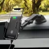 10W Wirelesses autós tartó, Fekete
