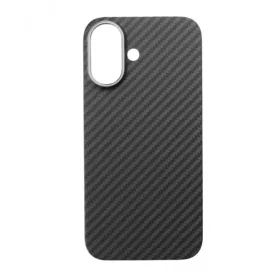 Aramid karbon tok, iPhone 16, Fekete