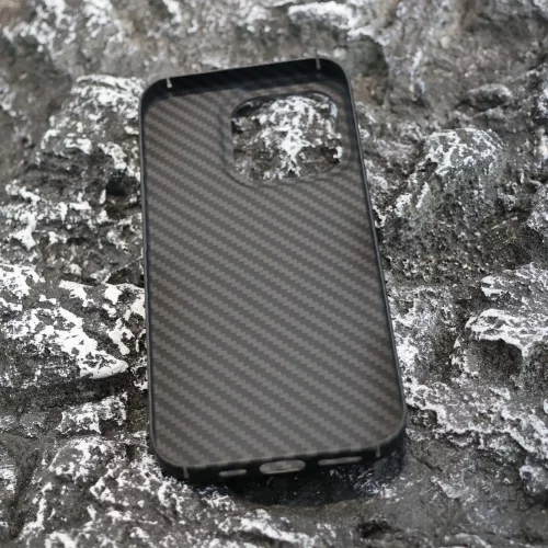 Aramid karbon tok, iPhone 16 Pro, Fekete