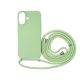 iPhone 16 TPU+PC fesztiváltok nyári liget azonos színű zsinórral