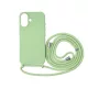 iPhone 16 TPU+PC fesztiváltok nyári liget azonos színű zsinórral