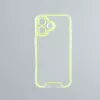 iPhone 16 vékony TPU szilikon hátlap, NeonZöld