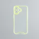 iPhone 16 vékony TPU szilikon hátlap, NeonZöld