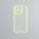 iPhone 16 Pro Max vékony TPU szilikon hátlap, NeonZöld