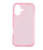 Iphone 16 csillámos szilikon hátlap, Pink