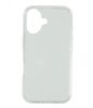 Iphone 16 csillámos szilikon hátlap, Átlátszó