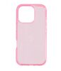 Iphone 16 Pro csillámos szilikon hátlap, Pink