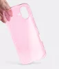 Iphone 16 Pro csillámos szilikon hátlap, Pink