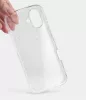 Iphone 16 Pro csillámos szilikon hátlap, Átlátszó