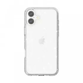 Iphone 17 csillámos szilikon telefontok, Átlátszó