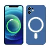 iPhone 13 mágneses szilikon tok, Kék