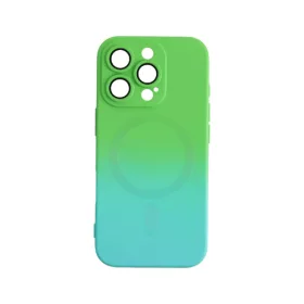 iPhone 16 Pro mágneses design tok, Kék-Zöld