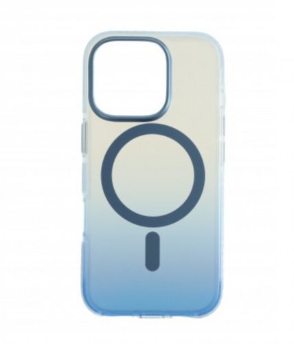 Iphone 16 Pro mágneses tok, Kék-Átlátszó