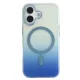iPhone 17 mágneses tok, Kék-átlátszó