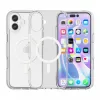 iPhone 17 mágneses szilikon tok, Átlátszó
