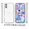 iPhone 17 mágneses szilikon tok, Átlátszó
