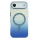 iPhone  Air mágneses tok, Kék-átlátszó