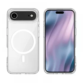 iPhone Air TPU+PC mágneses szilikon tok, Átlát